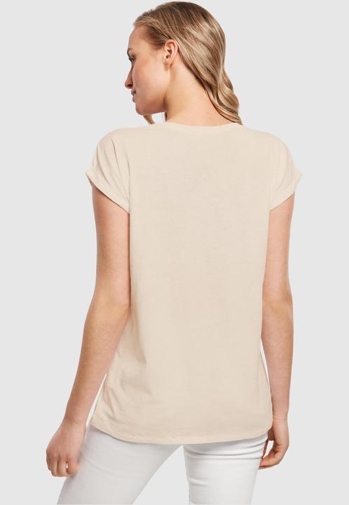 Actual product image Merchcode Ladies Pretty Flowers - Extended Shoulder Tee - 116879 (XXL)