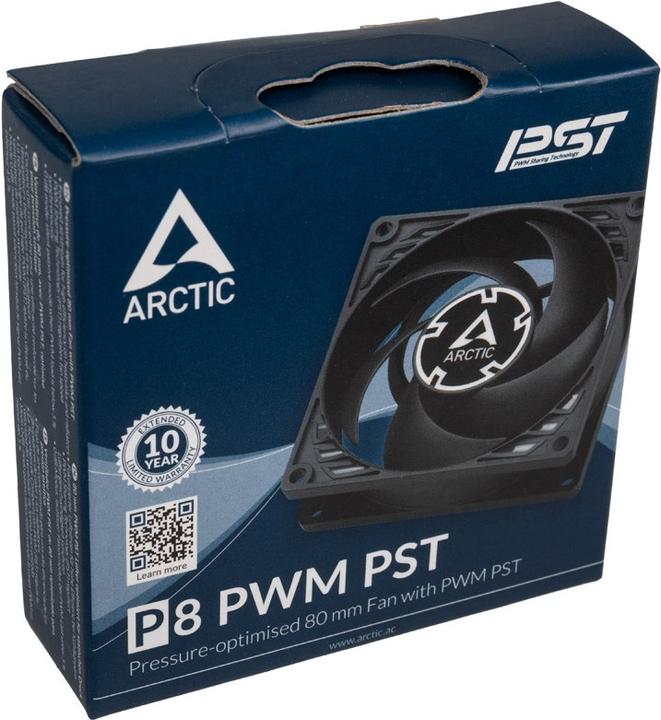 Actual product image Arctic P8 PWM PST fan (80 mm, 1 x)
