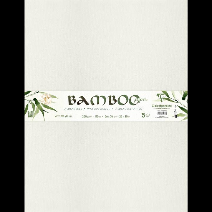 Actual product image Clairefontaine 5 sheets bamboo paper (250 g/m², 5 x)