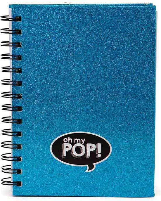Image du produit Oh My Pop! Shine Notebook Bleu (Couverture rigide)