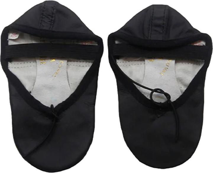 Sansha Kinder Slipper Ballettschuhe aus Leder (29)