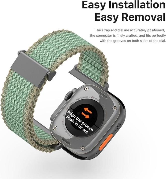 Immagine prodotto Dux Ducis Ersatzarmband (45 mm, 44 mm, 42 mm, 46 mm, 49 mm, Nylon)