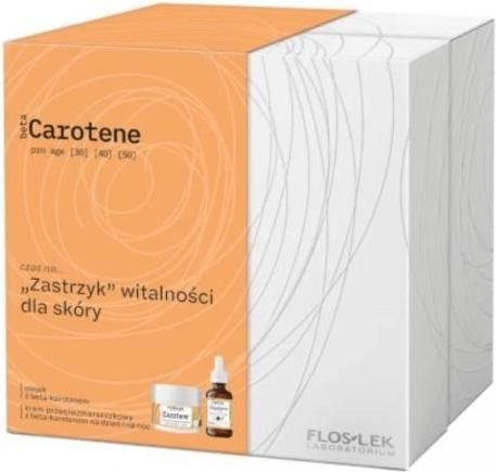 Image du produit Floslek Fos-Lek, Beta Caroten Pro Alter Set Huile 30 ml + Crème 50 ml (Set soin du visage)