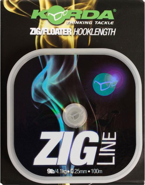 Korda faden zig (4,1kg) (4.10 kg, 0.25 mm)