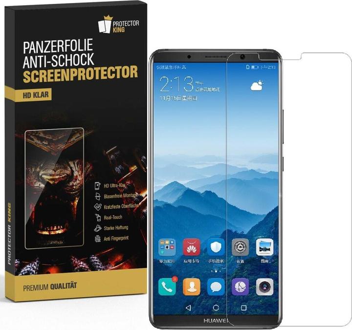 Produktbild Protectorking 3x Panzerfolie Anti-Shock HD Klar (3 Stück, Huawei Mate 10 Pro)