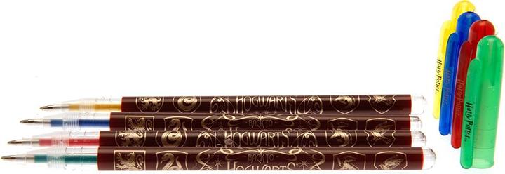 Actual product image Hogwarts Houses Gel Pen Set (Pack of 4) (Blue, Yellow, Red, Green, 4 x)