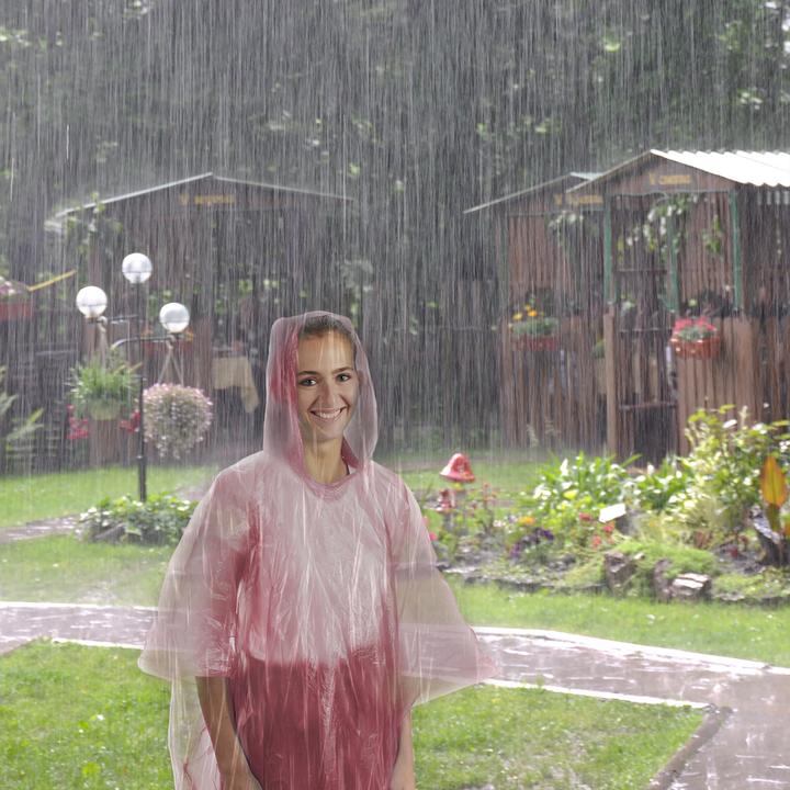 Produktbild Relaxdays 10x Regenponcho (10)