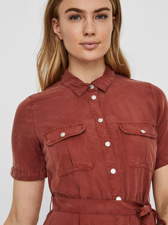 Actual product image Noisy May Button Detail Blouse Dress (M)