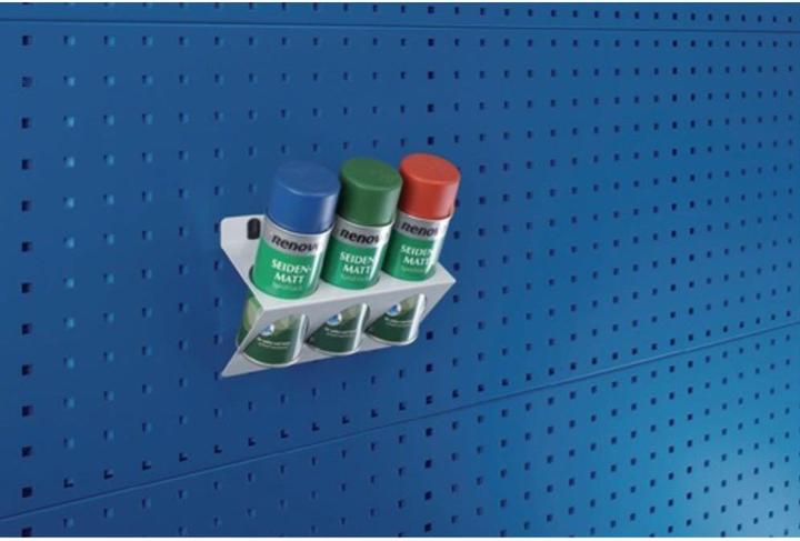 Bott Box holder 3-fold width 225 mm Ø max. 68 mm suitable for perforated plates