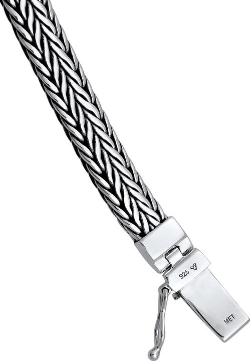 Immagine prodotto Kuzzoi Bracciale di base, attorcigliato (23 cm, Argento 925)