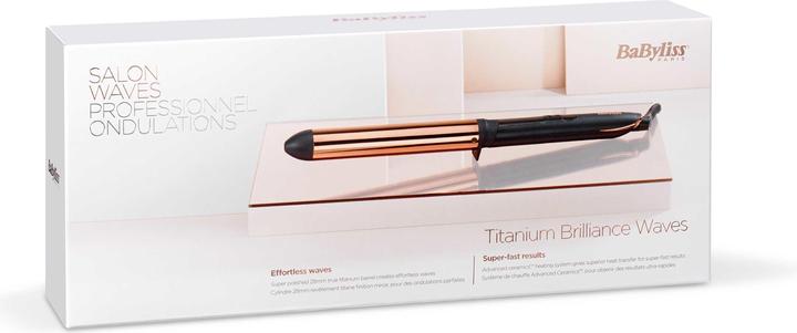 Actual product image BaByliss Titanium Brilliance C455E (28 mm)