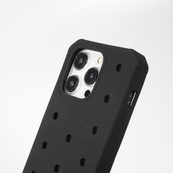 Produktbild PhoneLook Hülle Dicke Silikonhülle mit Löcher für Aufsteck-Sticker (Apple iPhone 15 Pro)