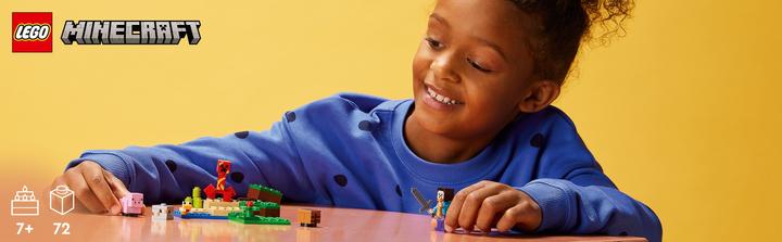 Produktbild LEGO Der Hinterhalt des Creeper (21177, LEGO Minecraft)