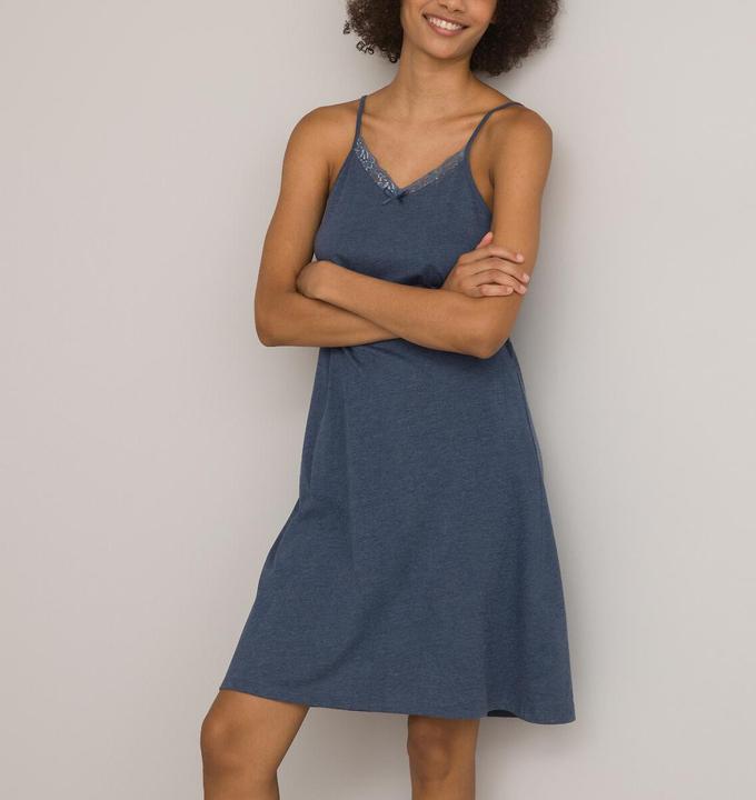 La Redoute Collections Nachthemd mit schmalen (W36/L38)