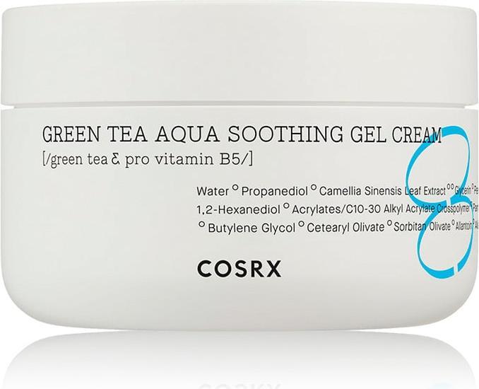 Actual product image Cosrx green tea aqua soothing gel cream (50 ml, 24h cream)