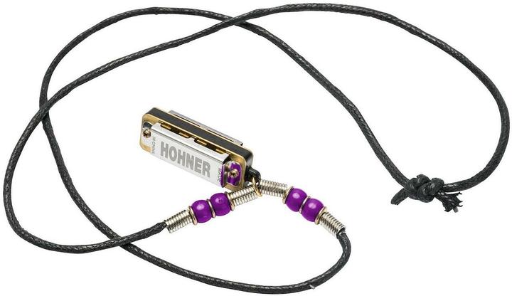 Hohner Mini Mundharmonika Halskette (Mundharmonika, Diatonisch, C-Dur)
