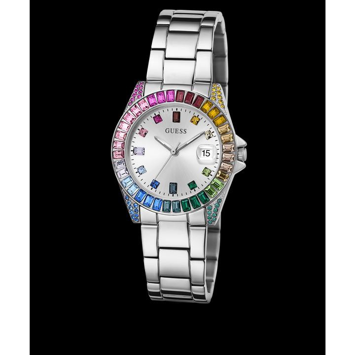 Immagine prodotto Guess Orologio da polso P SLV CS CON CRISI BAGUETTE / SUN SLV DATE DL / P SLV BRCT (34 mm)