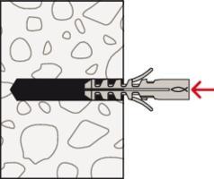 Immagine prodotto Fischer 45485 Tappo di nylon S 6 NV (30 pz.)