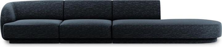 Micadoni Right Sofa, "Miley", 4 Seats, 323x90x70Made in Europe