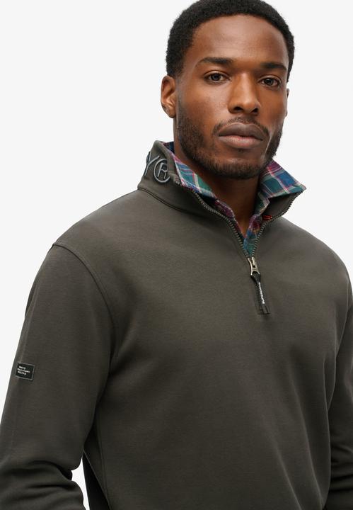 Immagine prodotto Superdry Utility Sweatshirt mit Logo und halbem Reissverschluss (S)