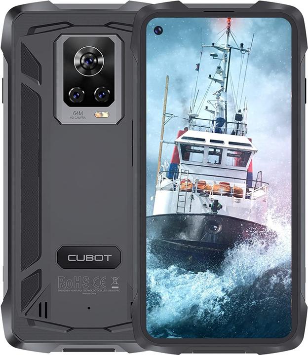 Image du produit Cubot King Kong 7 black EU (128 Go, Noir, 6.36", Double SIM, 64 Mpx, 4G)