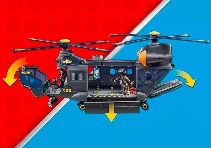 Actual product image Playmobil SWAT rescue aircraft (71149, Playmobil City Action)