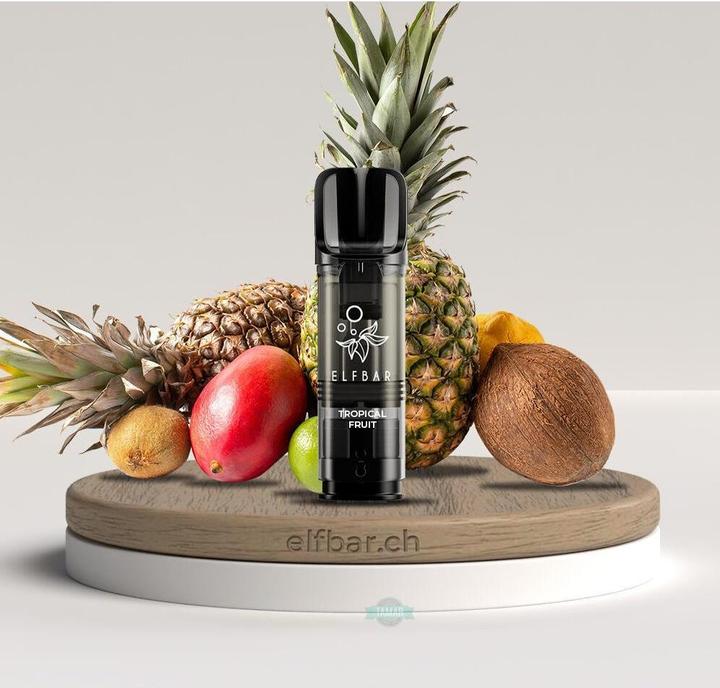 Actual product image Elfbar Elfa Pro (Mango, Pineapple, Kiwi, Banana)