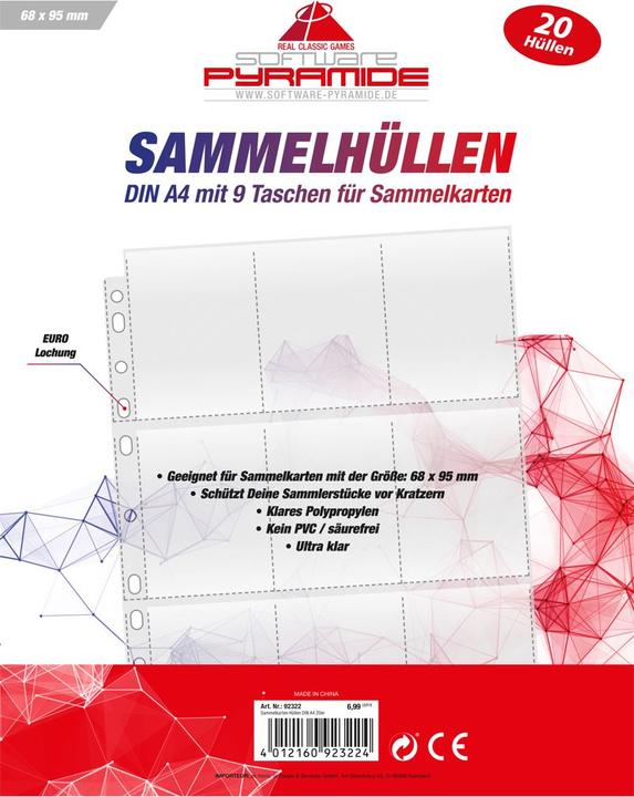 Pyramide Sammelkarten Hüllen