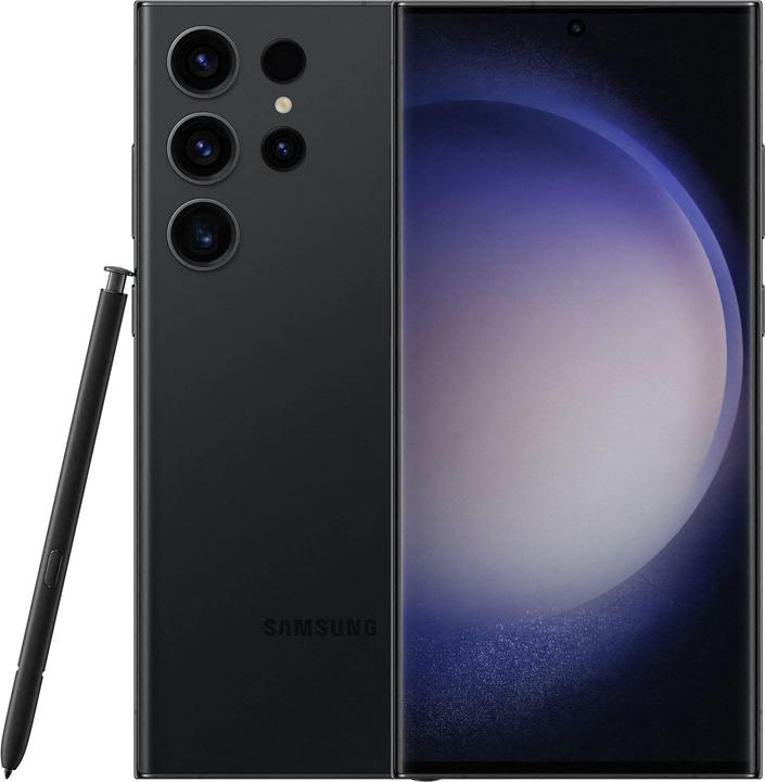 Productafbeelding Samsung Galaxy S23 Ultra - DE (512 GB, Fantoom Zwart, 6.80", SIM + eSIM, 200 Mpx, 5G)