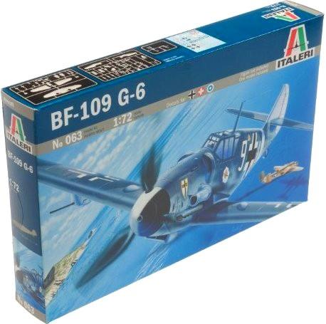 Produktbild Italeri Messerschmitt BF - - 6 1:72 Montagesatz Flugzeugzelle