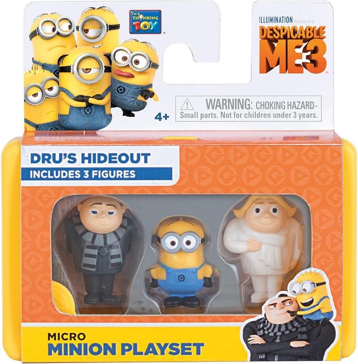 Image du produit MTW Toys Moi, Moche Et Méchant 3 - 3 Mini Figplaysets Assortiment