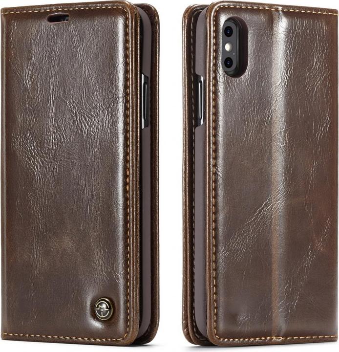 Immagine prodotto Caseme Apple iPhone XS Classic Custodia in pelle Custodia per carte di credito (Apple iPhone XS)