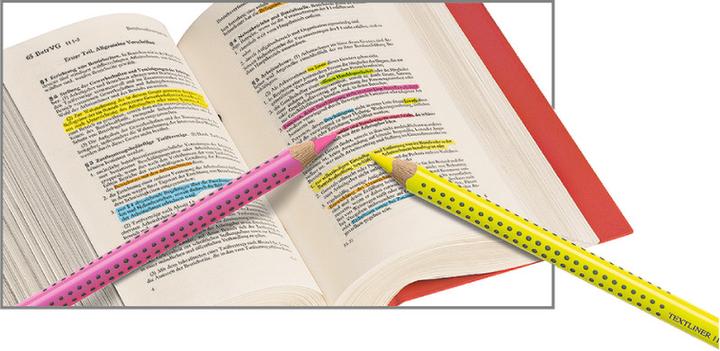 Actual product image Faber-Castell Textliner Jumbo Grip (Orange, 5.40 mm, 1 x)
