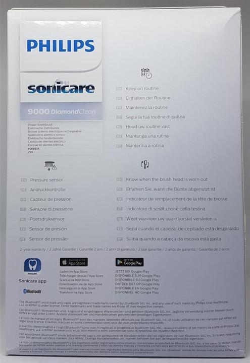 Produktbild Philips Sonicare Diamond Clean 9000 (Schallzahnbürste)
