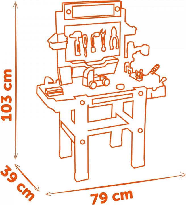 Image du produit Smoby B+D Bricolo Ultimate Workbench