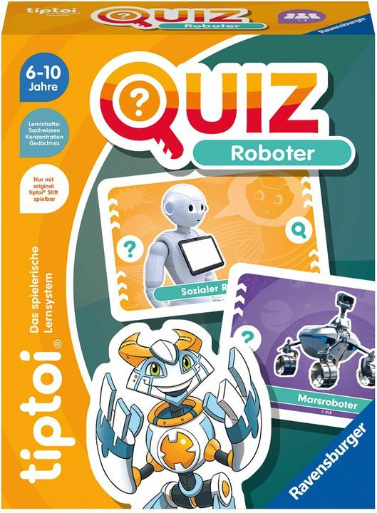 Produktbild tiptoi Quiz Roboter (Deutsch)