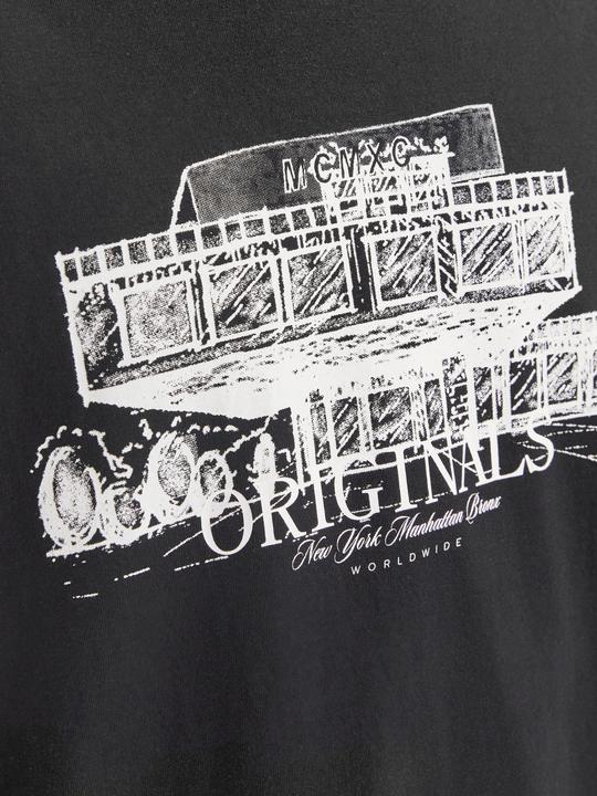 Actual product image Jack & Jones Gedruckt Rundhalsausschnitt T-shirt T-shirt (S)