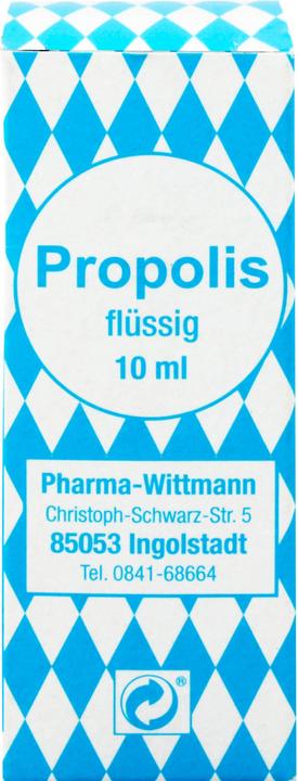 Image du produit Pharma Wittmann Propolis liquide pour l'hygiène buccale, solution de 10 ml (1 x, 10 ml)