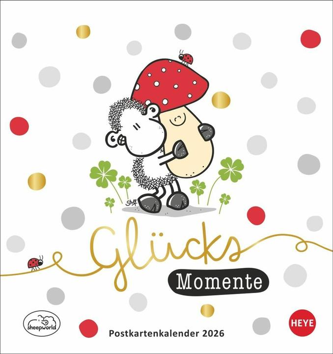 Image du produit sheepworld Postkartenkalender 2026 (Couverture rigide, Allemand)