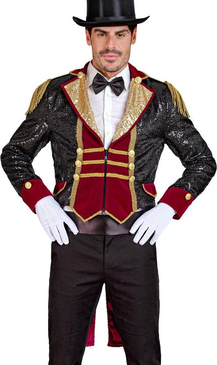 Immagine prodotto Widmann Frac da direttore di circo nero/oro/rosso (XXL)