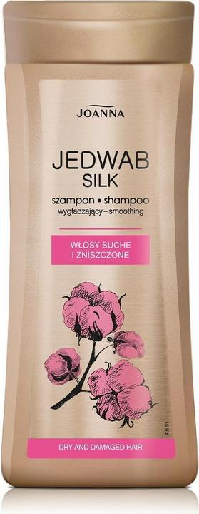 Image du produit Joanna Shampooing lissant à la soie Shampooing lissant à la soie pour cheveux secs et abîmés 200G (Shampoing liquide)