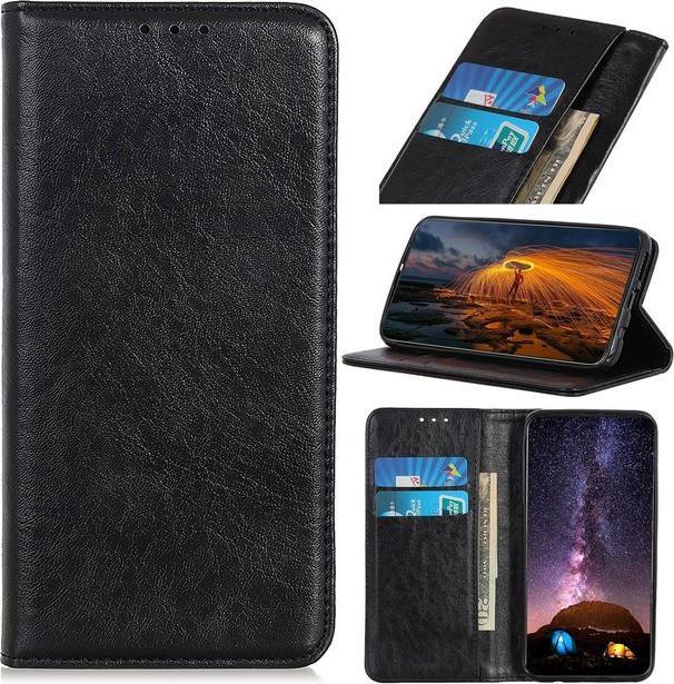 Actual product image MU Classic Crazy Horse V Leather Bookcover Series (Sony Xperia L4)