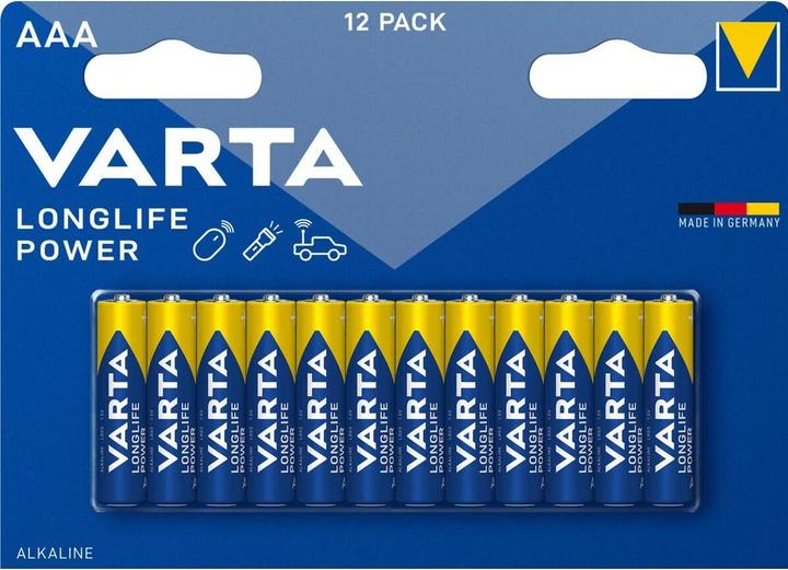 Image du produit Varta Longlife Power (12 pcs, AAA, 1260 mAh)