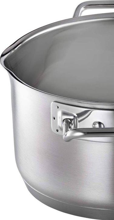 Image du produit Rösle Kochtopf EXPERTISO Stahlgrau (24 cm, Casserole, Acier inoxydable)