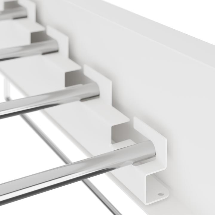 Actual product image Relaxdays Wall-mounted drying rack (6 m)