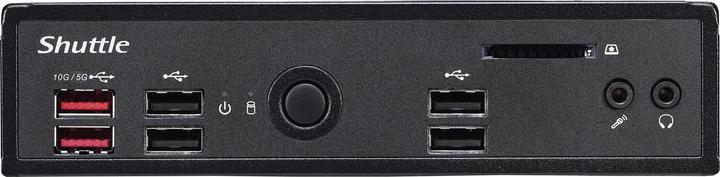Image du produit Shuttle Barebone slim DS20U5V2 i510210U SO-DDR4 (Intel Core i5-10210U)