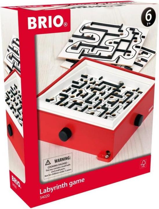 Actual product image Brio Labyrinth & exercise plates (English)