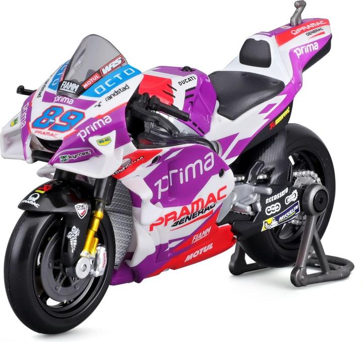 Actual product image Maisto Moto GP Motorcycle 1/18 #89 Martin 2022