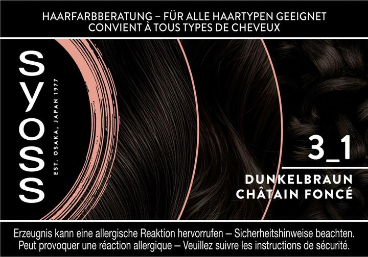 Produktbild Syoss Coloration (3 1 Dunkelbraun)