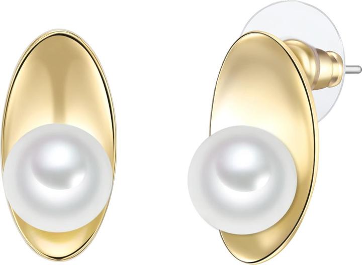 Lulu & Jane Messing Muschelkernperle gelbgold - 33324 (Messing)